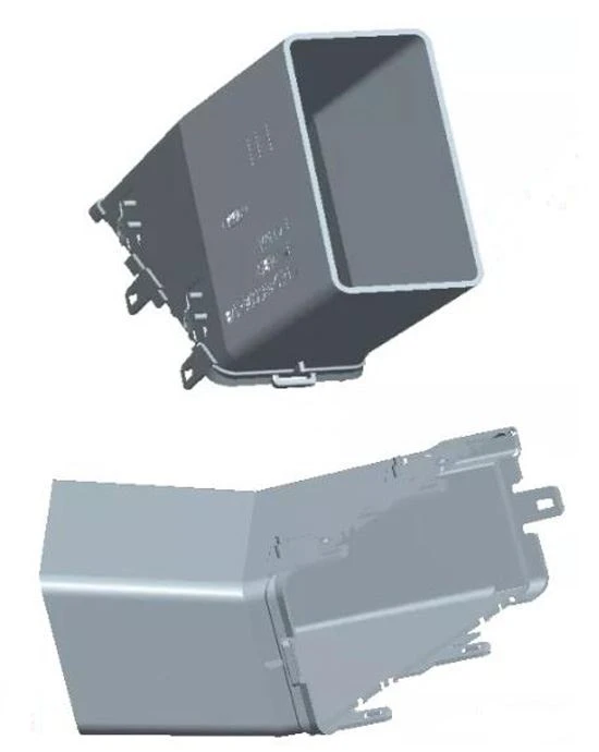 Plastic injection mould for car variable speed control mechanism shell Plastic injection mould for car variable speed control mechanism shell